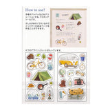 Pine Book Decoration Sticker - Camp and Travel